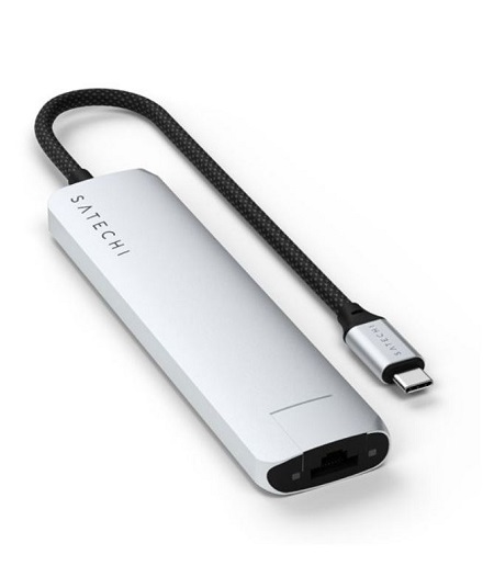Satechi USB-C Slim 7-in-1 Ethernet Adapter